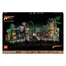 LEGO Indiana Jones 77015 Il Tempio dell'Idolo d'Oro, Kit di Costruzione per Adulti, Set dal Film I Predatori dell'Arca Perduta