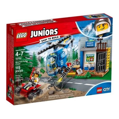 LEGO Juniors Inseguimento Della Polizia Di Montagna 10751