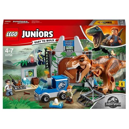 LEGO Juniors L'Evasione Del T. Rex 10758