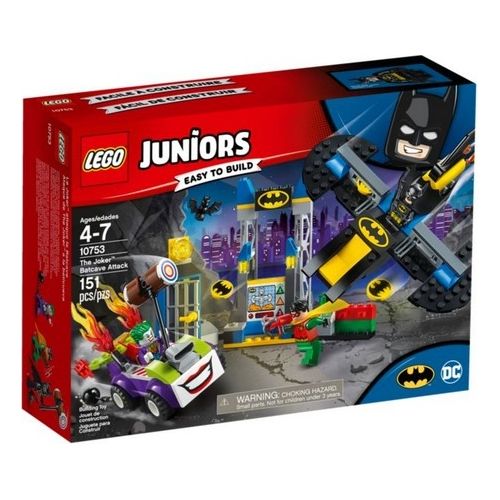 LEGO Juniors Attacco Alla Bat-Caverna Di The Joker 10753