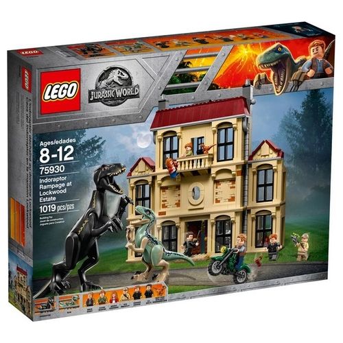 LEGO Jurassic World Attacco Dell'Indoraptor Al Lockwood Estate 75930