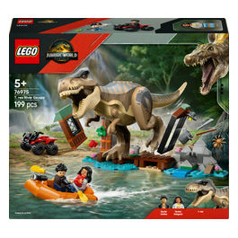 Jurassic World Fuga Sul Fiume Dal T. Rex 76975