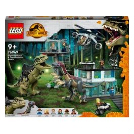 LEGO Jurassic World L'Attacco del Giganotosauro e del Terizinosauro