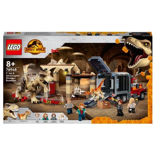 Lego Jurassic World la Fuga del T.Rex e dell?Atrociraptor