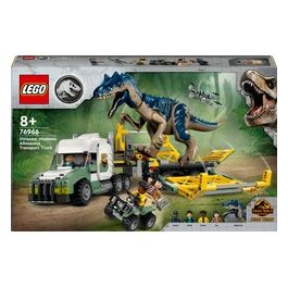 Lego Jurassic World Missione Dinosauro: Camion di Trasporto Dell'Allosauro