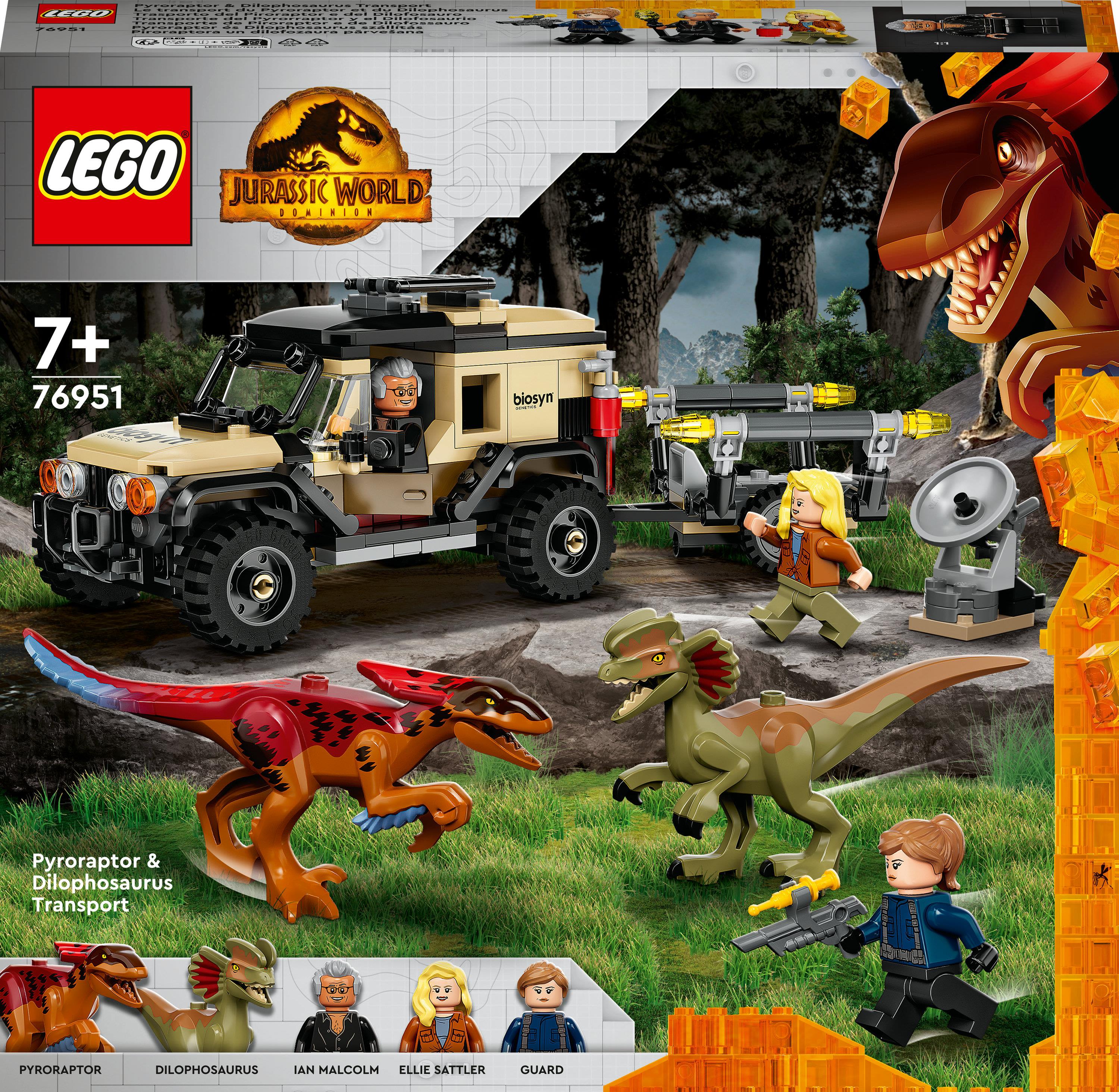 LEGO Jurassic World Trasporto