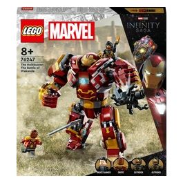 Marvel 76247 Hulkbuster: La Battaglia di Wakanda, Action Figure Mech di Hulk, Avengers: Infinity War, Giochi per Bambini