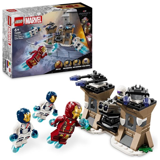 Lego Marvel Iron Man e Legione di Ferro Vs. Soldato Hydra