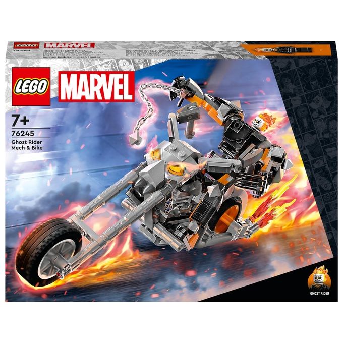 LEGO Marvel Super Heroes Avengers Mech e Moto di Ghost Rider