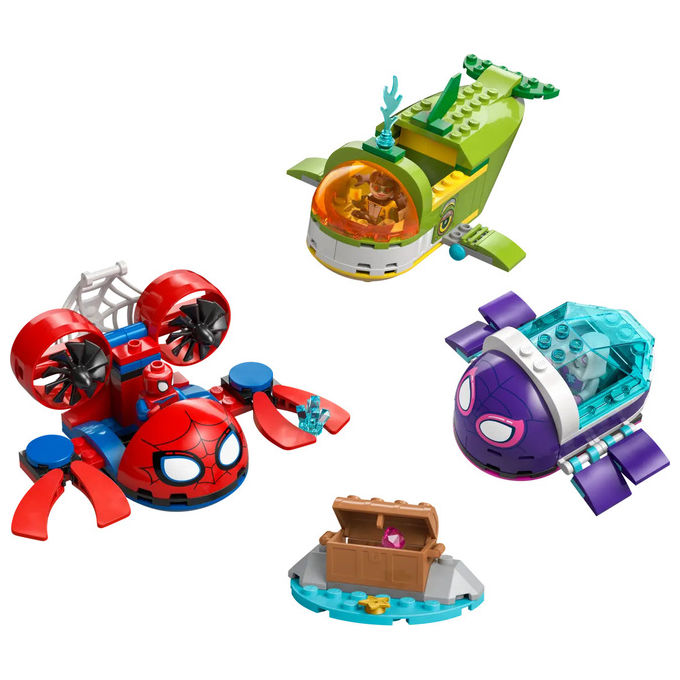 Lego Marvel Super Heroes Spidey Veicoli Subacquei Playset costruibile 4+ anni 154 pezzi
