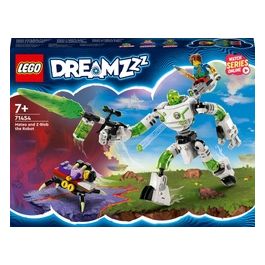 LEGO DREAMZzz 71454 Mateo e il Robot Z-Blob, Grande Robot Giocattolo con Minifigure di Jayden e Mateo, Basato sulla Serie TV