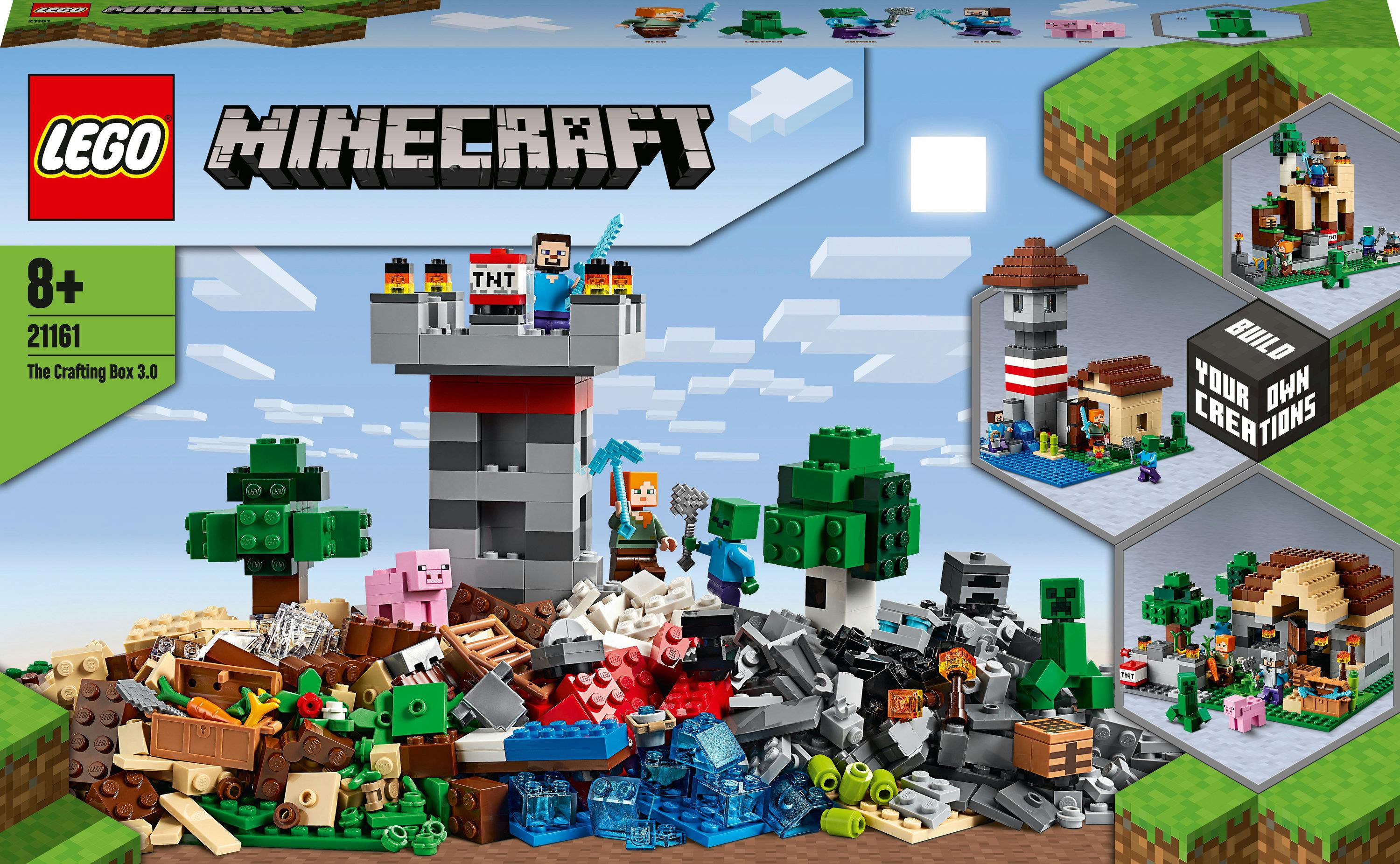 LEGO Minecraft Crafting Box