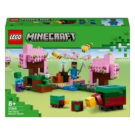 Minecraft Il Giardino del Ciliegio in Fiore Modello da Costruire del Bioma con il Personaggio Sunny Api Giocattolo e Sniffer Giochi di Ruolo per Bambini e Bambine da 8 Anni Idea Regalo 21260