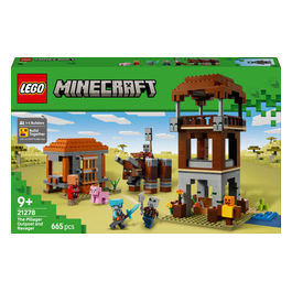 Minecraft L'Avamposto del Saccheggiatore: Set costruzioni 665 pezzi