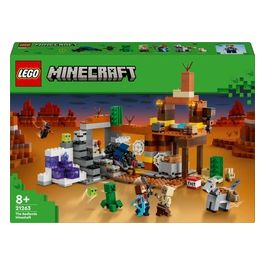 LEGO Minecraft La Miniera delle Badlands Modellino da Costruire di Bioma con Personaggi Accessori e Mob Ostili Giochi Creativi per Bambini e Bambine da 8 Anni Idea Regalo di Compleanno 21263