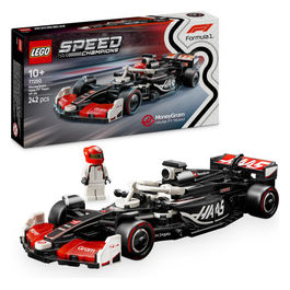 Modellino Auto da Corsa MoneyGram Haas F1 Team VF24, 10+ Anni, con Minifigure