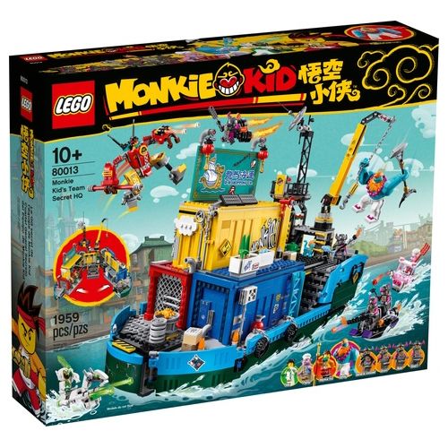 LEGO Monkie Kid Base segreta del team di Monkie Kid