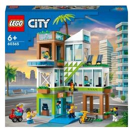 LEGO City 60365 Condomini, Modular Building Set con Stanze Combinabili e 6 Minifigure, Regalo di Compleanno per Bambini 6+ Anni