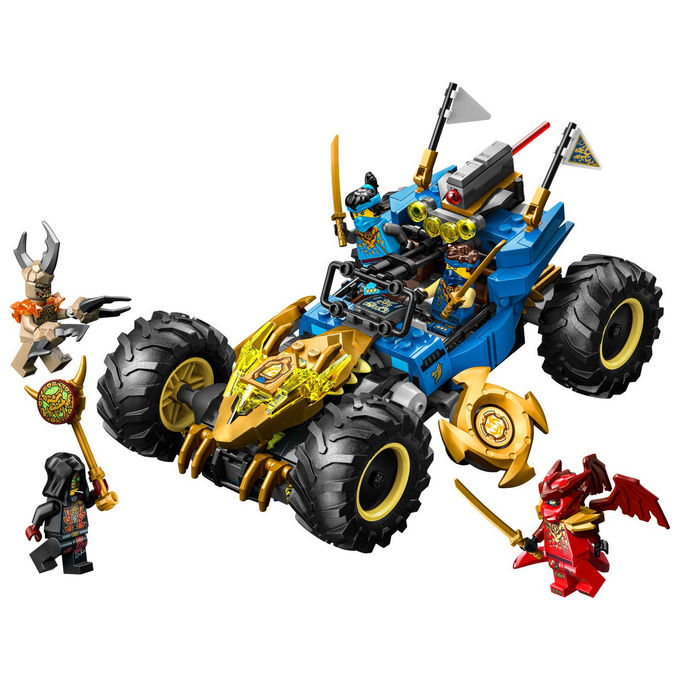 LEGO Ninjago Auto Mutaforma di Jay Set costruzioni unisex 387 Pezzi