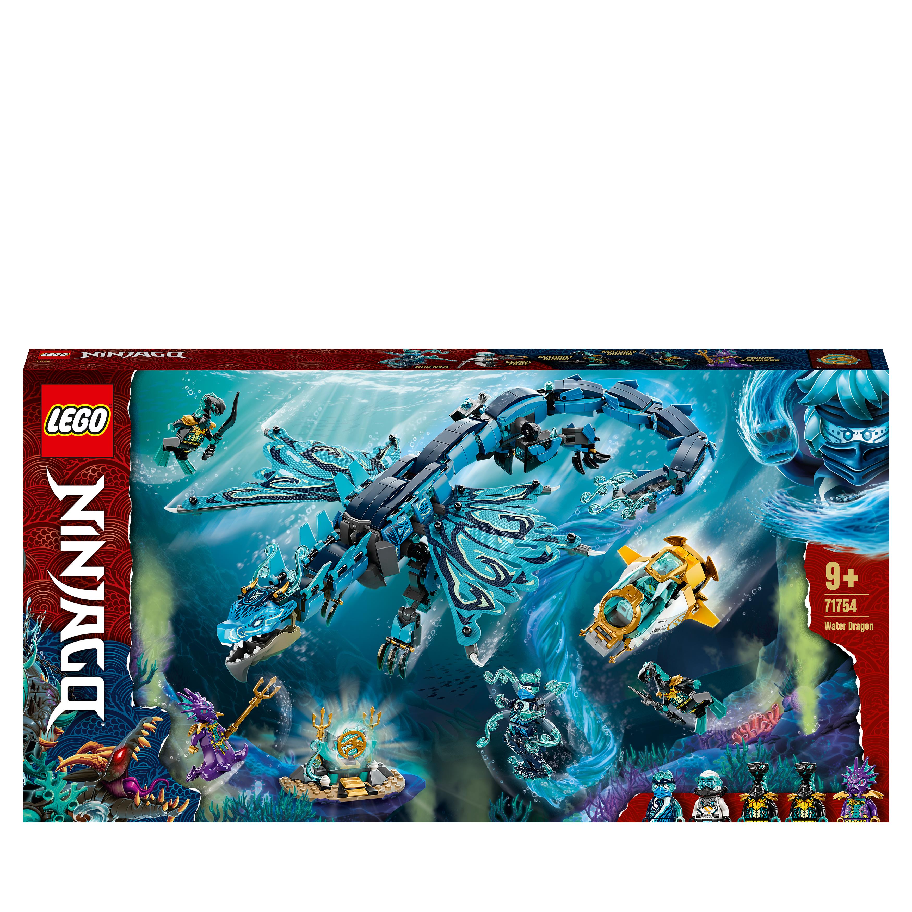 LEGO 71793 NINJAGO Dragone di Lava Transformer Heatwave, Serie Dragons  Rising con Figura di Drago Giocattolo e Minifigure di Kai