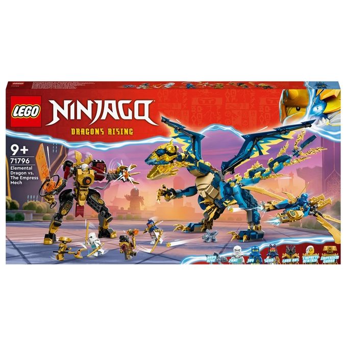 LEGO Ninjago Dragone elementare vs. Mech dell'Imperatrice