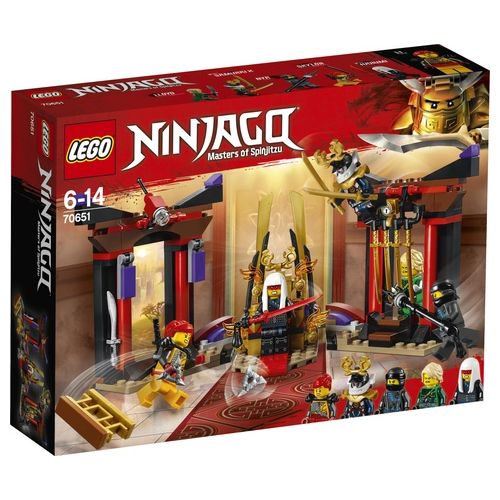 LEGO Ninjago Duello Nella Sala Del Trono 70651