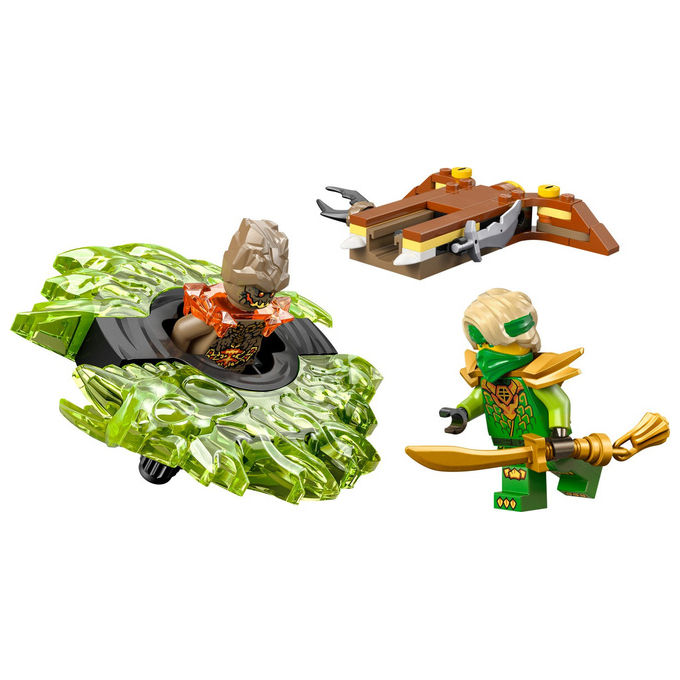 LEGO Ninjago Lloyd Contro Spinner Mostro della Terra Set 71850