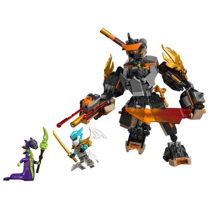 LEGO Ninjago Mech della Missione di Cole e Drago Zane Set costruzioni