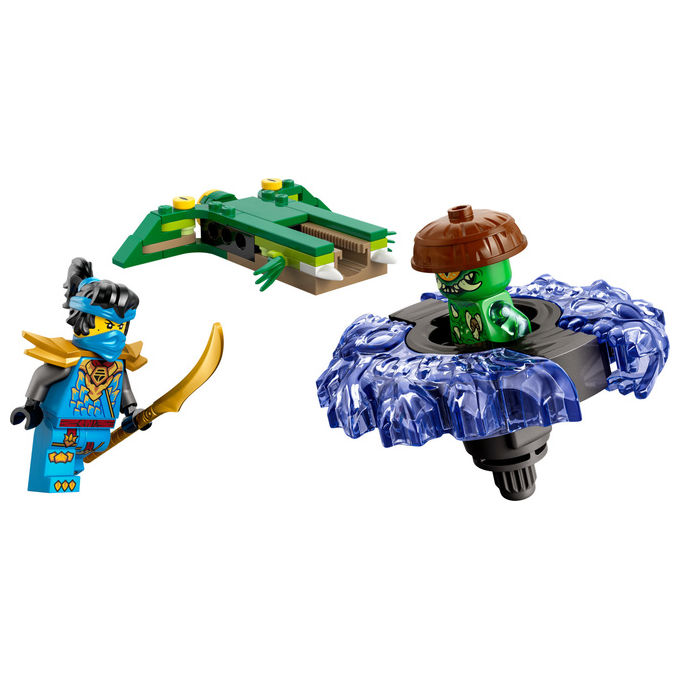 Lego Ninjago Nya Contro Spinner Mostro Della Mutazione Set 71849