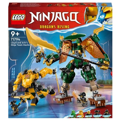 LEGO Ninjago Team Mech Ninja di Lloyd e Arin