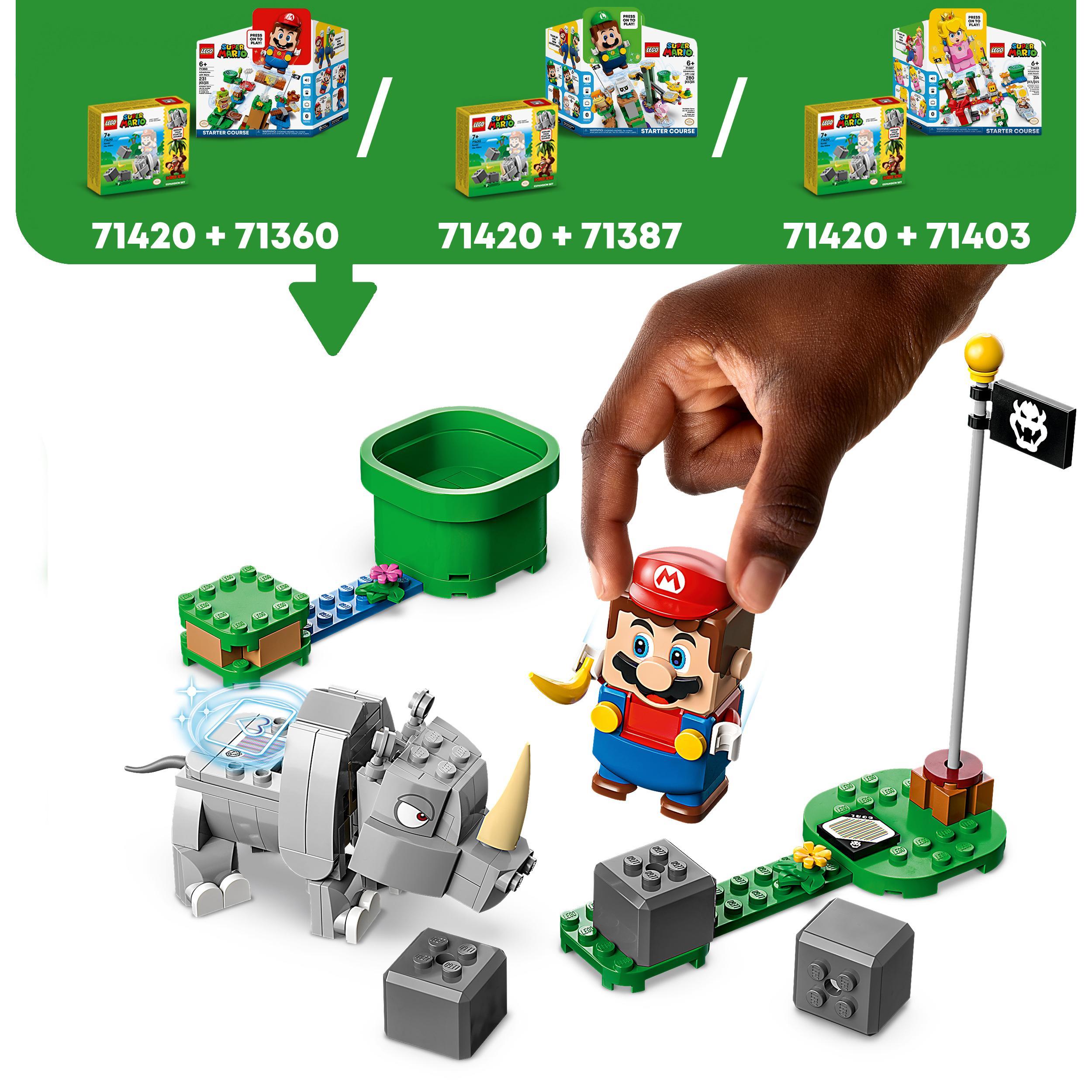 LEGO Super Mario Avventure di Luigi - Starter Pack, Giocattolo da Costruire  con Personaggi Interattivi, Giochi Creativi per Bambini e Bambine da 6  Anni, Idee Regalo di Compleanno 71387 : : Giochi e giocattoli