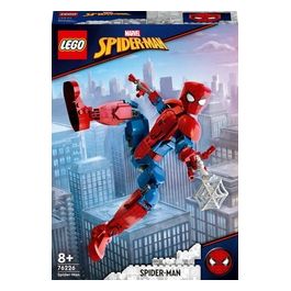 LEGO Marvel 76226 Personaggio di Spider-Man, Set Action Figure Snodabile da Collezione, Film Supereroi, Giochi per Bambini