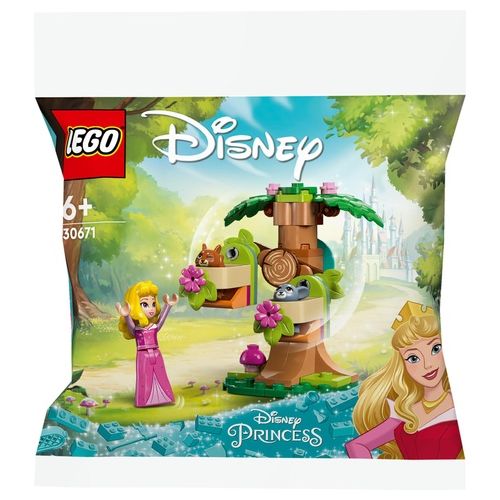 Lego Polybag Disney Princess Parco Giochi Bosco di Aurora