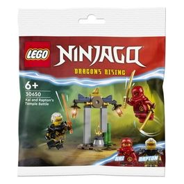 Polybag Ninjago Battaglia nel Tempio di Kai e Rapton