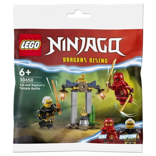 Lego Polybag Ninjago Battaglia nel Tempio di Kai e Rapton