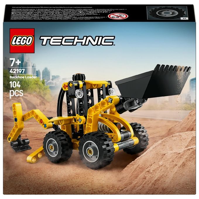 Image of LEGO Scavatrice a Cucchiaia Rovescia 42197 Technic Costruzioni avanzate per appassionati con dettagli realistici di movimento e design robusto