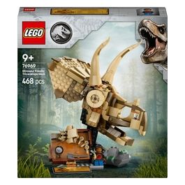 Set Costruzioni Fossili Dinosauro Teschio Triceratopo 76969 Jurassic World