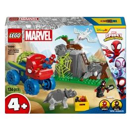 Set Costruzioni Team Spidey: Salvataggio su Dino-Ruspa Modello 11199 Marvel Spidey per Fantasia e Divertimento