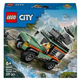 Set Fuoristrada di Montagna 4x4 60447 City Great Vehicles Avventura Costruibile