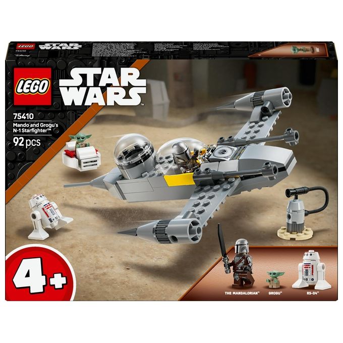 LEGO Set Starfighter N-1 di Mando e Grogu 75410 Star Wars Edizione Costruzioni Collezionabile