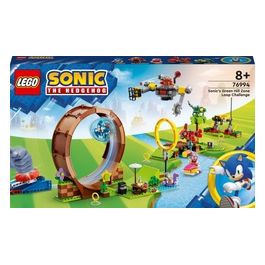 LEGO Sonic the Hedgehog 76994 Sfida del Giro della Morte nella Green Hill Zone di Sonic, Gioco per Bambini con 9 Personaggi