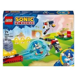 Sonic Duello al Falò di Sonic Giochi d'Avventura per Bambini e Bambine da 7 Anni in su con Personaggi del Videogioco tra cui 2 Robot Giocattolo Idea Regalo di Compleanno per Gamer 77001
