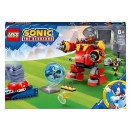 LEGO Sonic the Hedgehog 76993 Sonic vs. Robot Death Egg del Dr. Eggman, Gioco per Bambini 8+ Anni con Sfera della Velocità