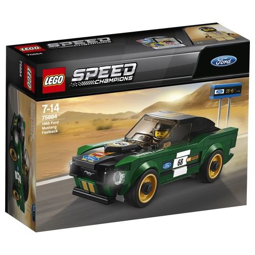 LEGO Speed Champions 1968 Ford Mustang Fastback 75884