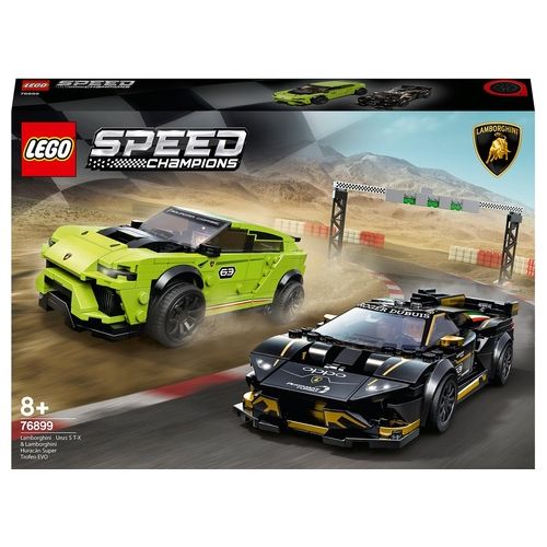 LEGO Speed Champions Lamborghini Urus ST-X & Lamborghini Huracan Super Trofeo EVO
