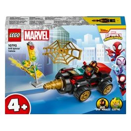 Spidey e i Suoi Fantastici Amici 10792 Veicolo Trivella di Spider-man, Gioco Bambini 4+, Macchina Giocattolo e 2 Supereroi