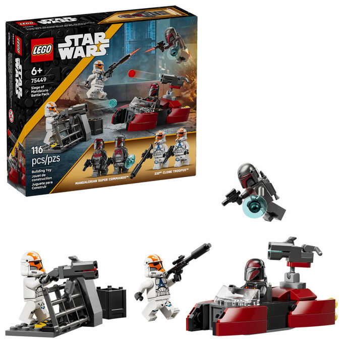 Lego Star Wars Battle Pack Assedio di Mandalore 75449
