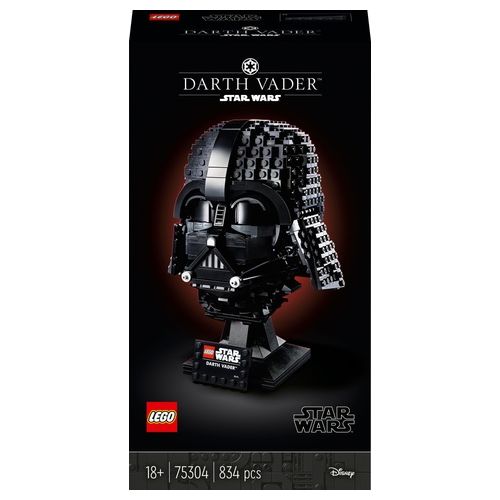 LEGO Star Wars 75304 Casco di Darth Vader, Modellino da Costruire Fai da Te per Adulti, Idee Regalo da Collezione