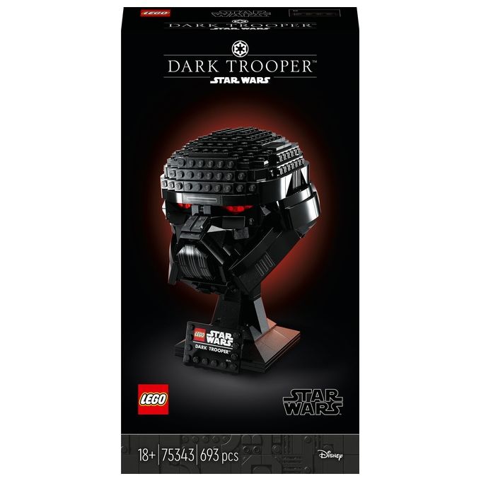 Lego Star Wars Dark Trooper Helmet