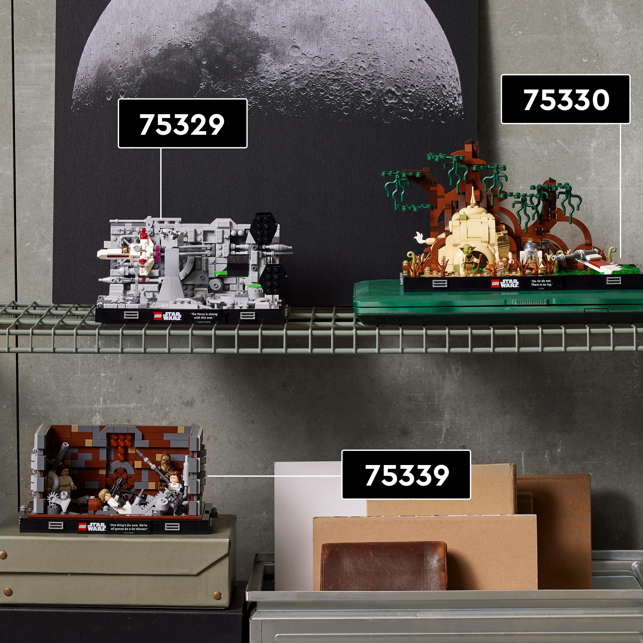 LEGO Star Wars Diorama Volo sulla Trincea della Morte Nera
